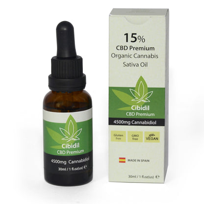 CIBIDIL, ACEITE DE CBD RELAJANTE 15 POR CIENTO. 30ML