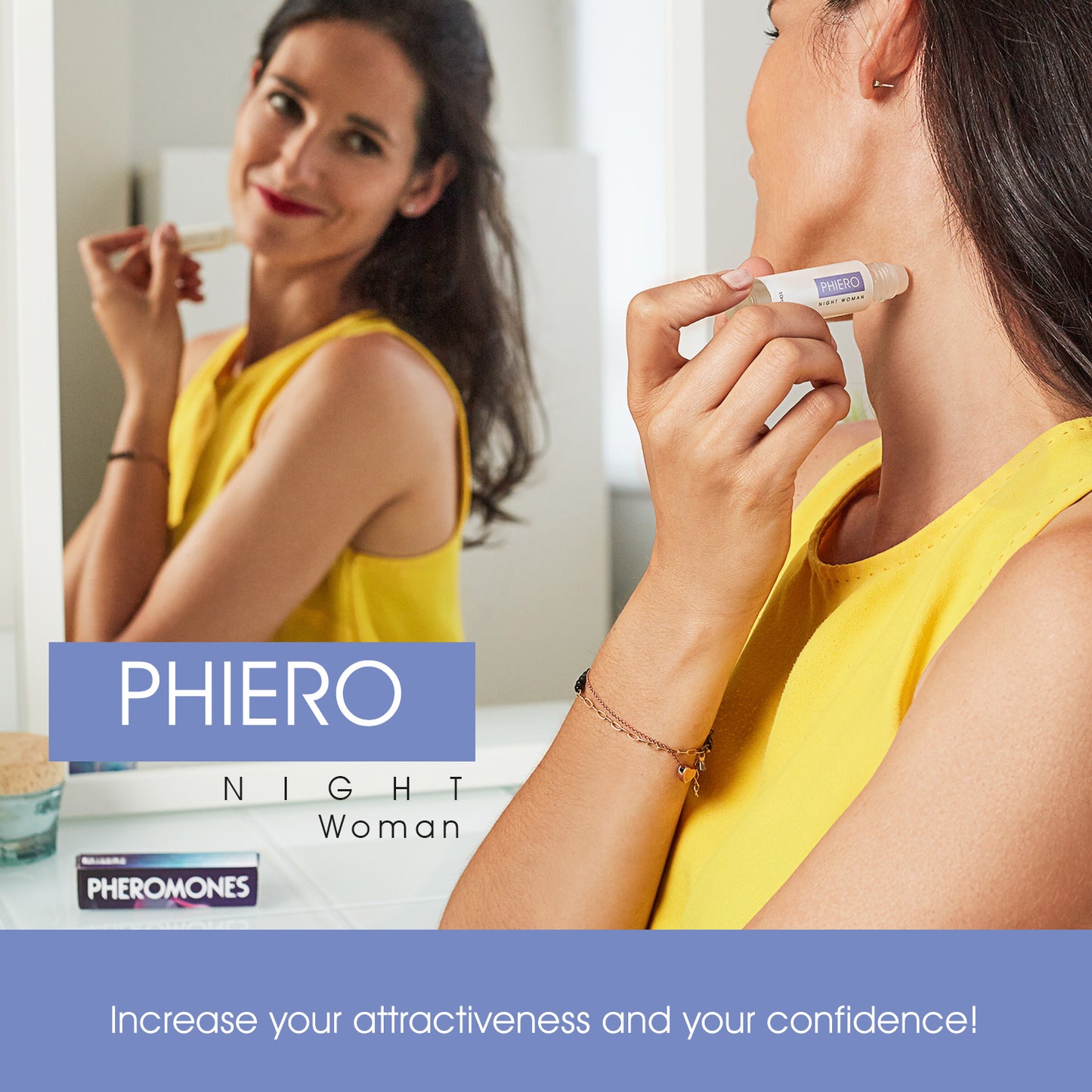 PHIERO NIGHT WOMAN , PERFUMES CON FEROMONAS PARA MUJER - 5