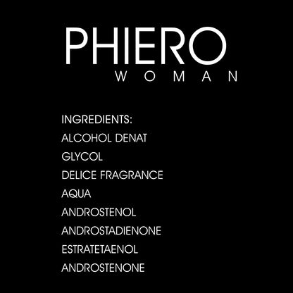 PHIERO WOMAN, PERFUME CON FEROMONAS PARA MUJER - 3