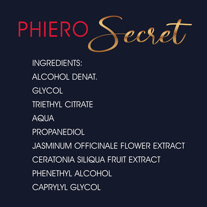 PHIERO SECRET, CONCENTRADO NATURAL DE SUSTANCIAS INODORAS PARA AUMENTAR LA ATRACCIÓN SEXUAL - 2
