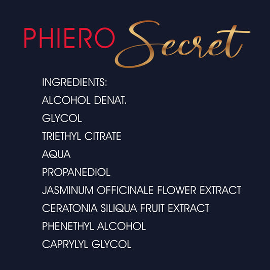 PHIERO SECRET, CONCENTRADO NATURAL DE SUSTANCIAS INODORAS PARA AUMENTAR LA ATRACCIÓN SEXUAL - 2