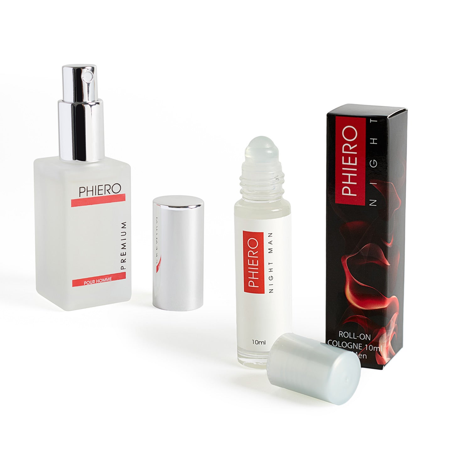 Pack De 1 Phiero Premium Y 1 Phiero Night Man-Feromonas Hombre