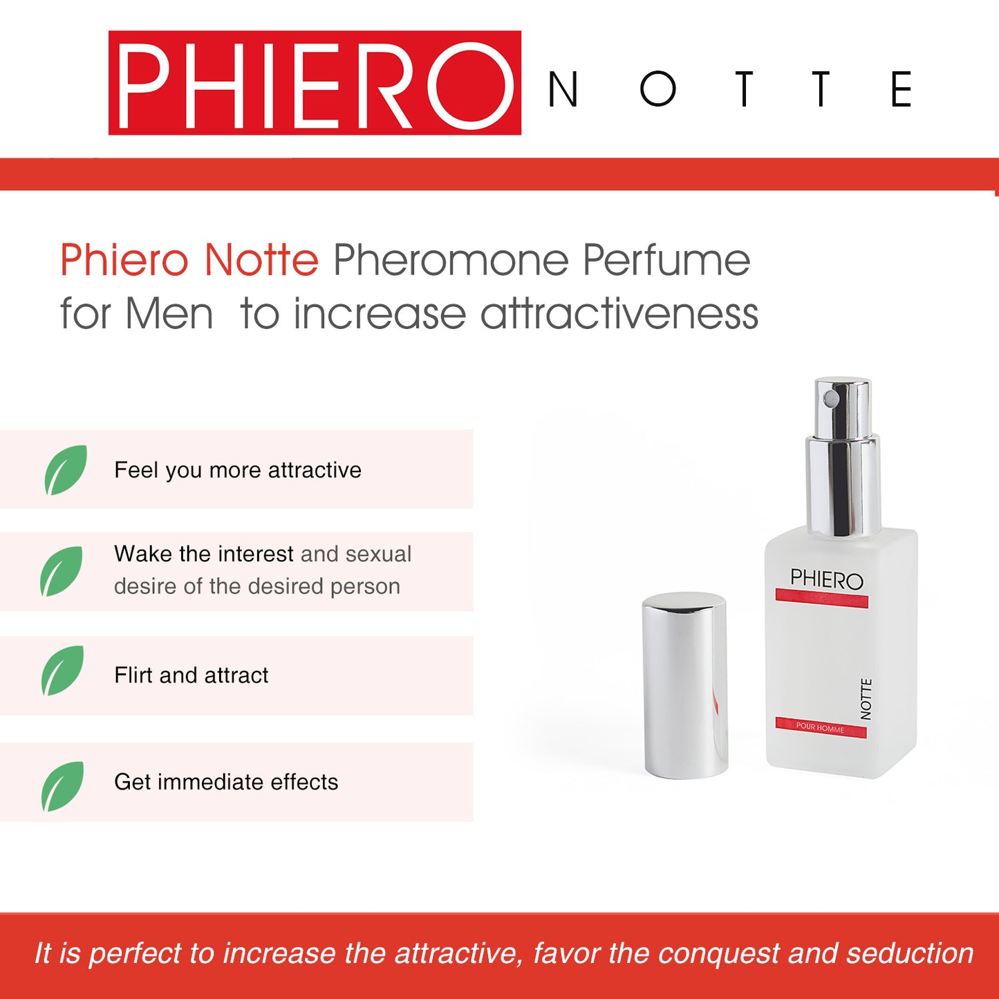 PHIERO NOTTE, FEROMONAS MASCULINAS EN PERFUME - 5