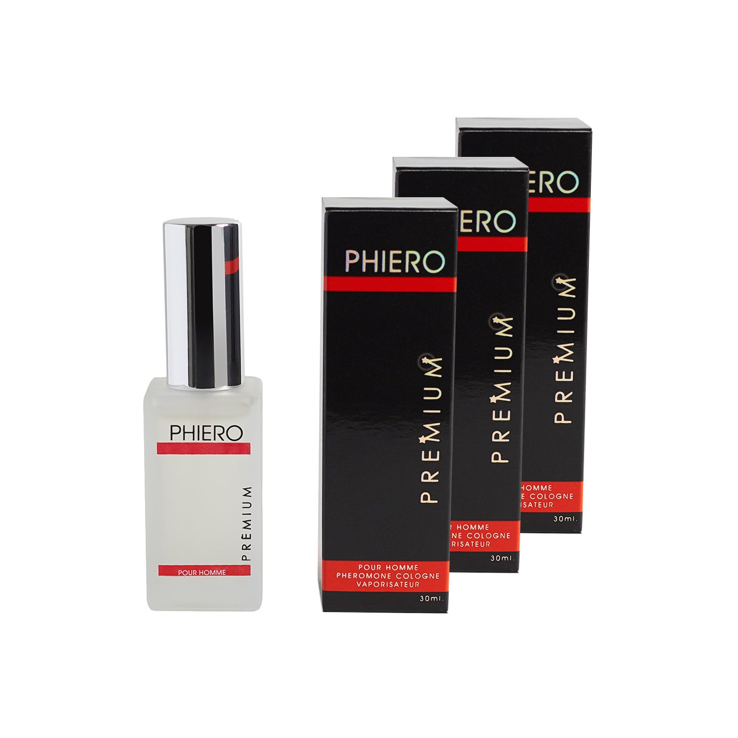 Phiero Premium, perfume con feromonas para hombre