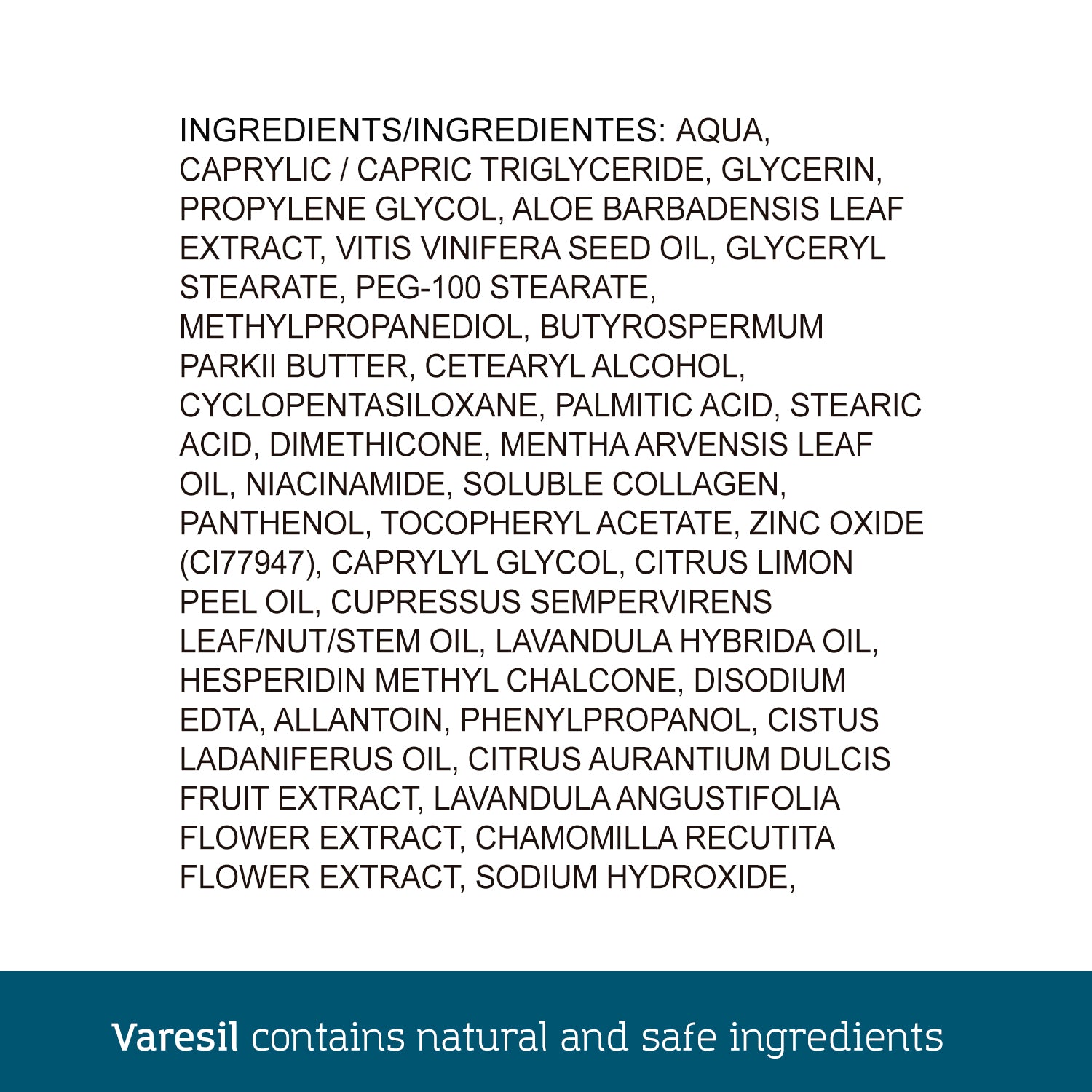 Varesil capsulas y Varesil crema para prevenir y aliviar las varices - 3