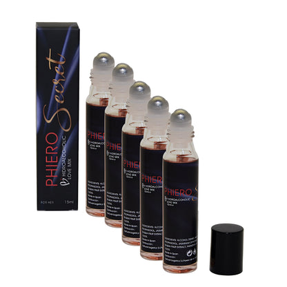 Phiero secret, concentrado natural de sustancias inodoras para aumentar la atracción sexual