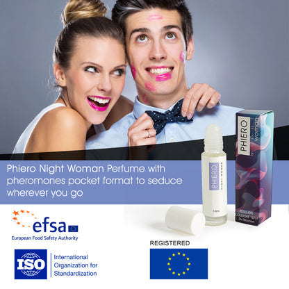 PHIERO NIGHT WOMAN , PERFUMES CON FEROMONAS PARA MUJER - 3