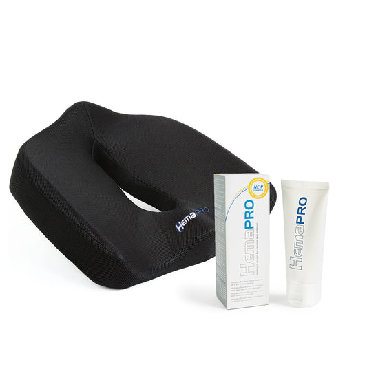 HEMAPRO Cojin Alivio de Las hemorroides + Hemapro Crema