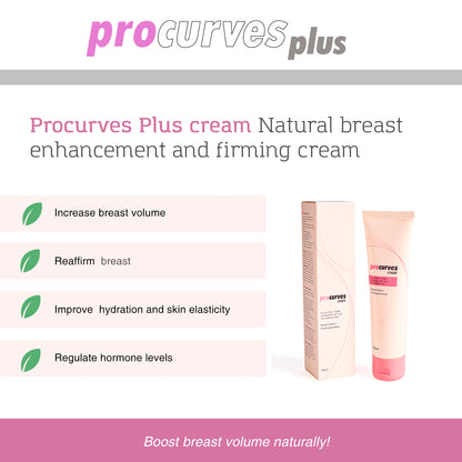 U-Breast + Procurves Plus: Aparato de electroestimulación y Cremas Procurves Plus para la estimulacion del pecho. 100ml - 2
