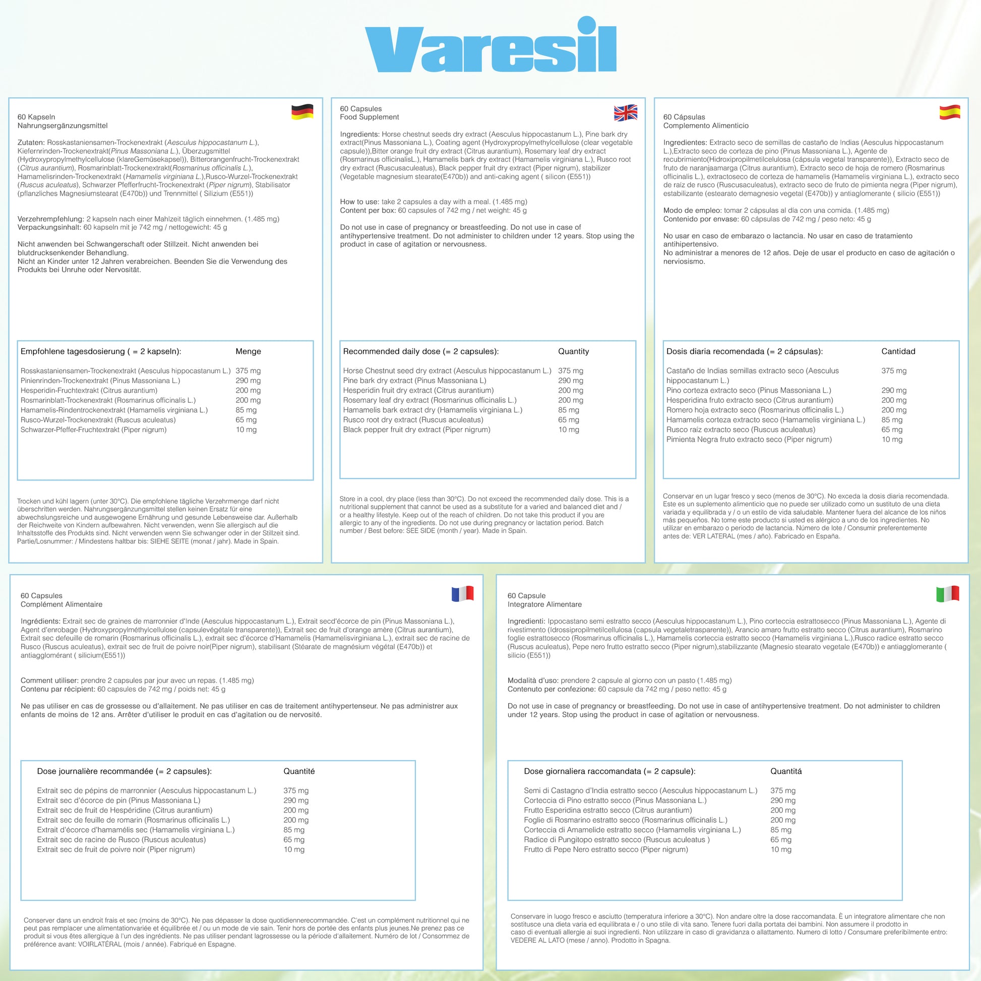 5 varesil pills +5 varesil cream - 2