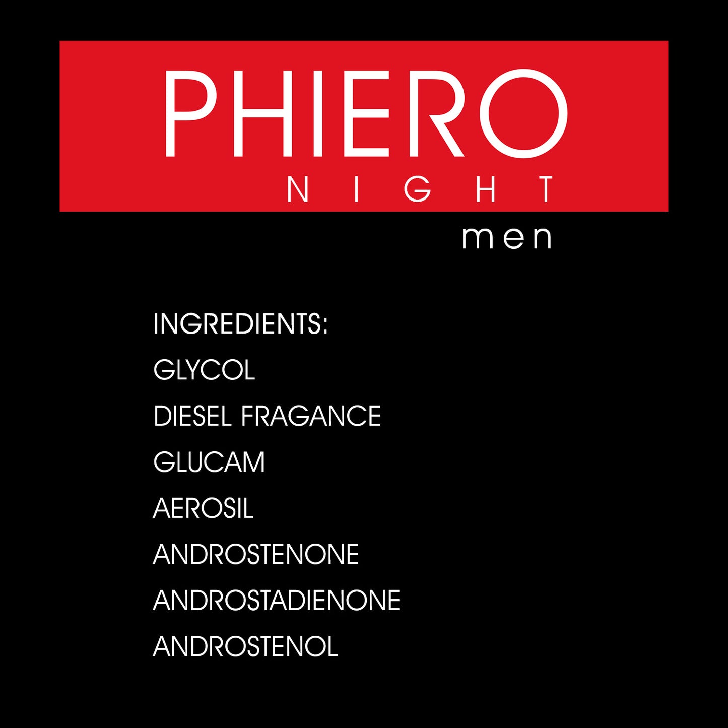 PHIERO NIGHT MAN, PERFUME CON FEROMONAS PARA HOMBRE - 2