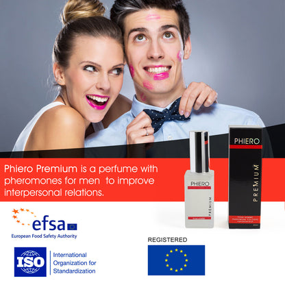 PHIERO PREMIUM, PERFUME CON FEROMONAS PARA HOMBRE - 3