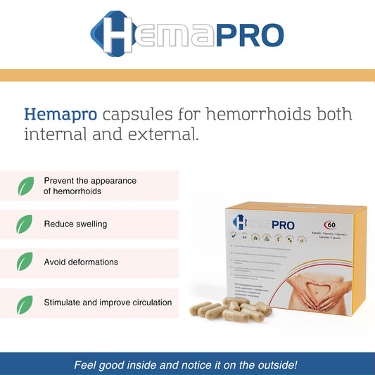 HEMAPRO Cojin Alivio de Las hemorroides + Hemapro cápsulas - 2