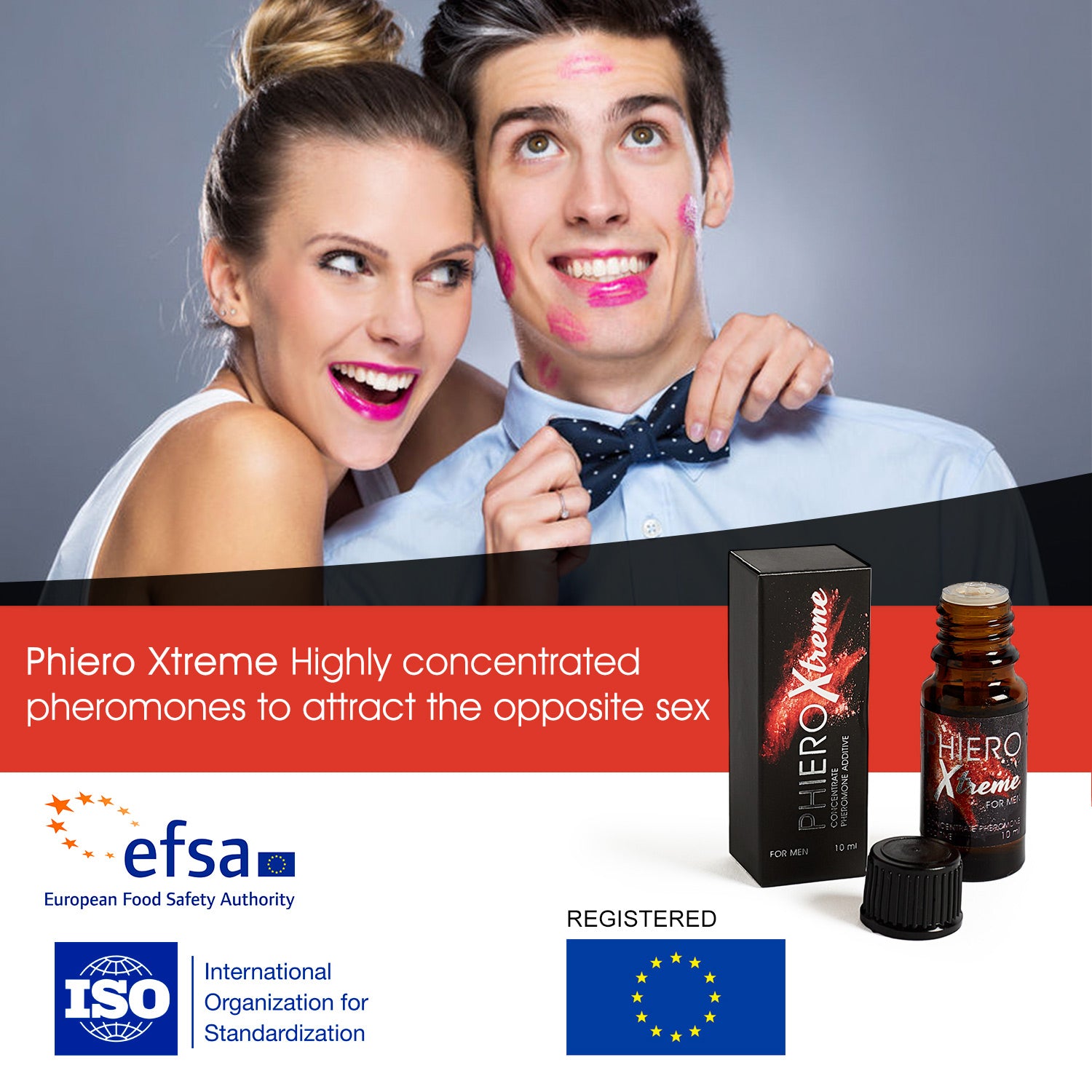 1 Phiero Xtreme: Concentrado de feromonas + Phiero Night Man: Roll-on con feromonas para hombre - 3