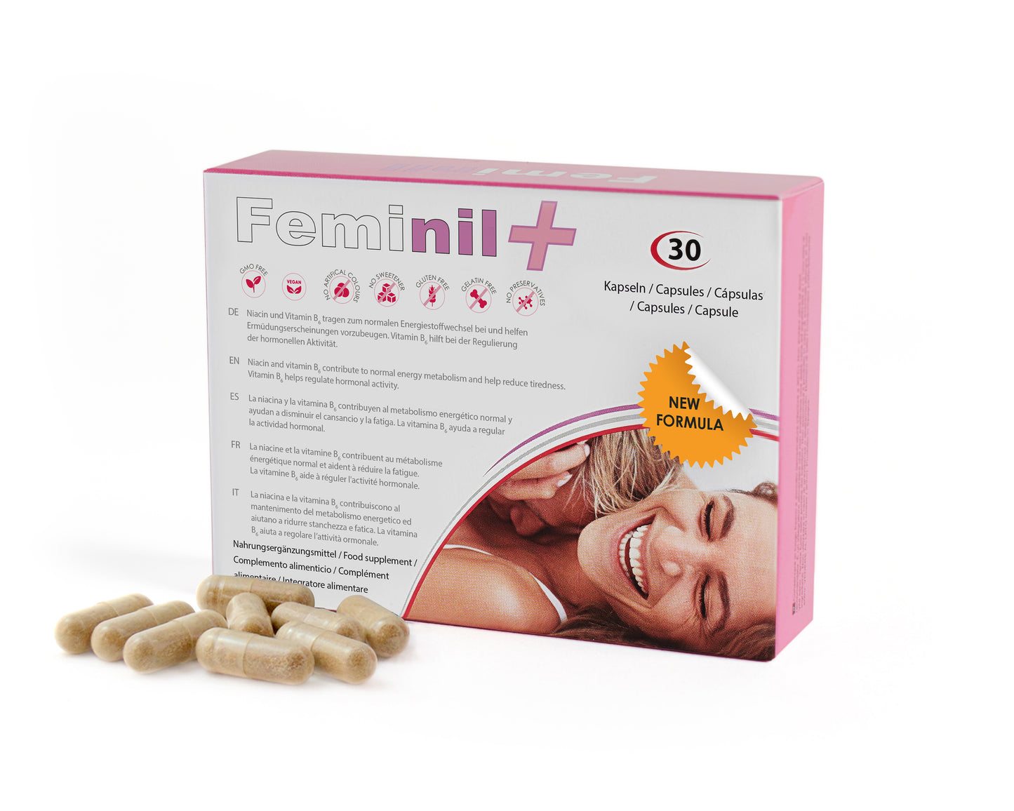 FEMINIL, CÁPSULAS PARA AUMENTAR EL DESEO SEXUAL FEMENINO