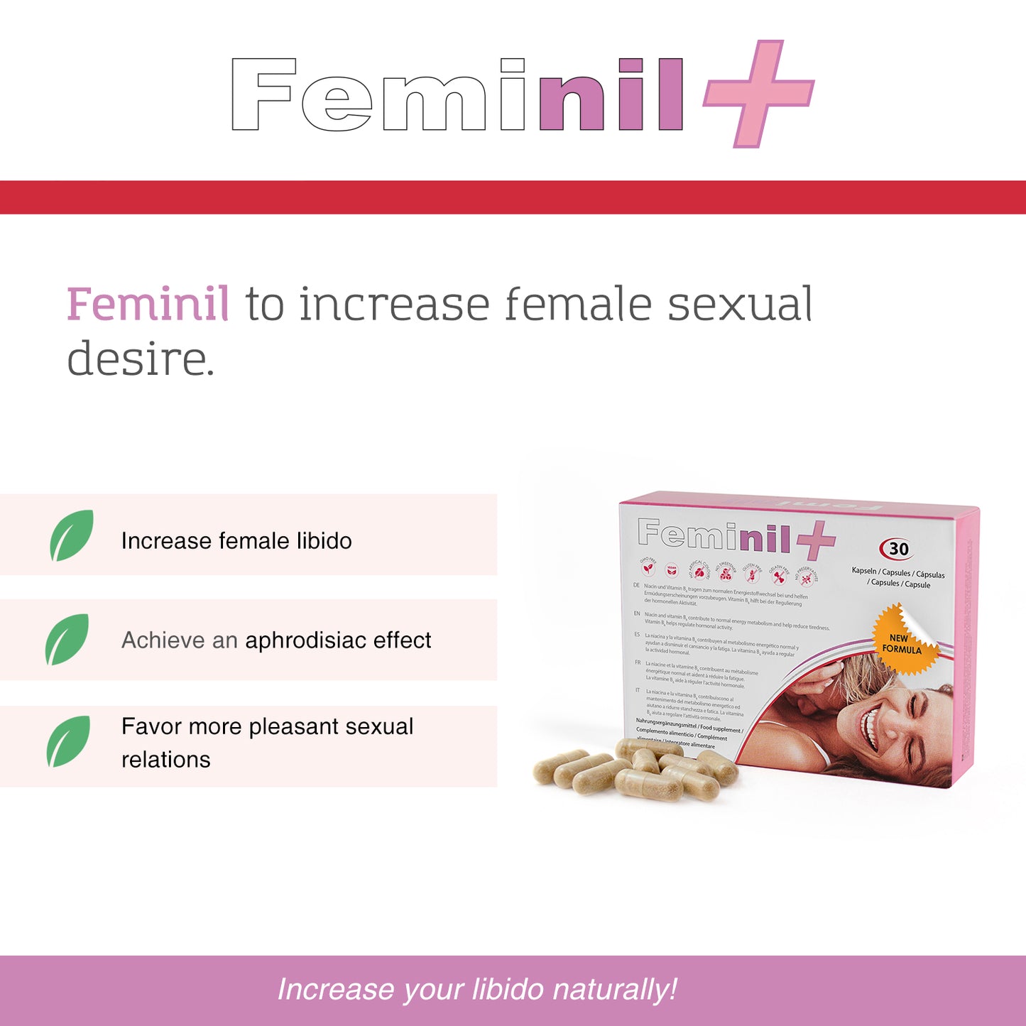 FEMINIL, CÁPSULAS PARA AUMENTAR EL DESEO SEXUAL FEMENINO - 6