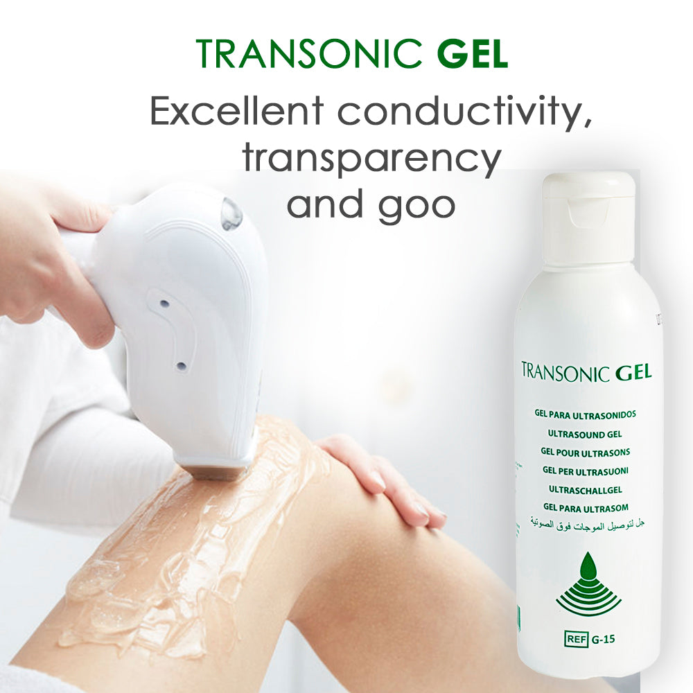 Transonic. Gel conductor  para electroestimulación. - 2
