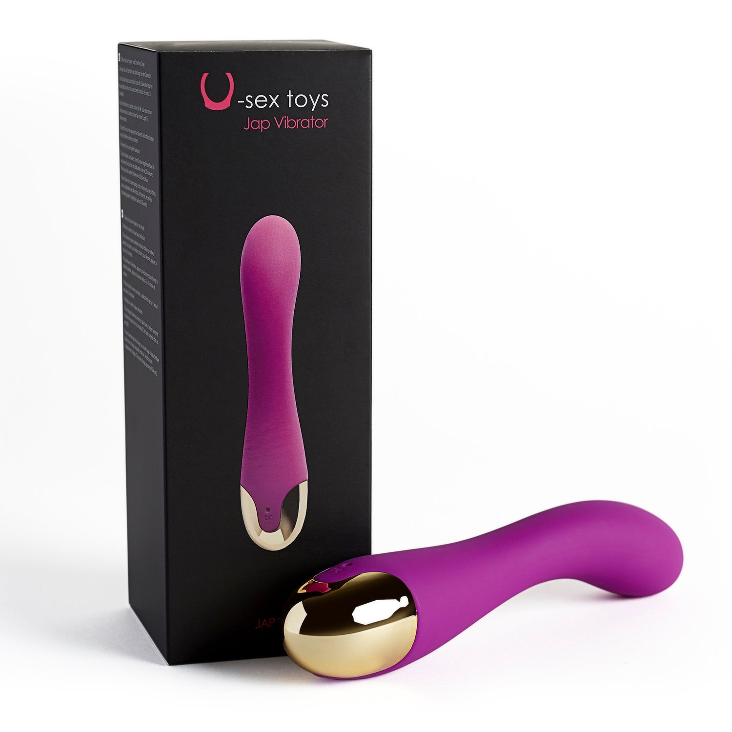 U-Body - Jap Vibrator unisex - Vibrador y Estimulador con 16 funciones diferentes y giro de 360 grados.