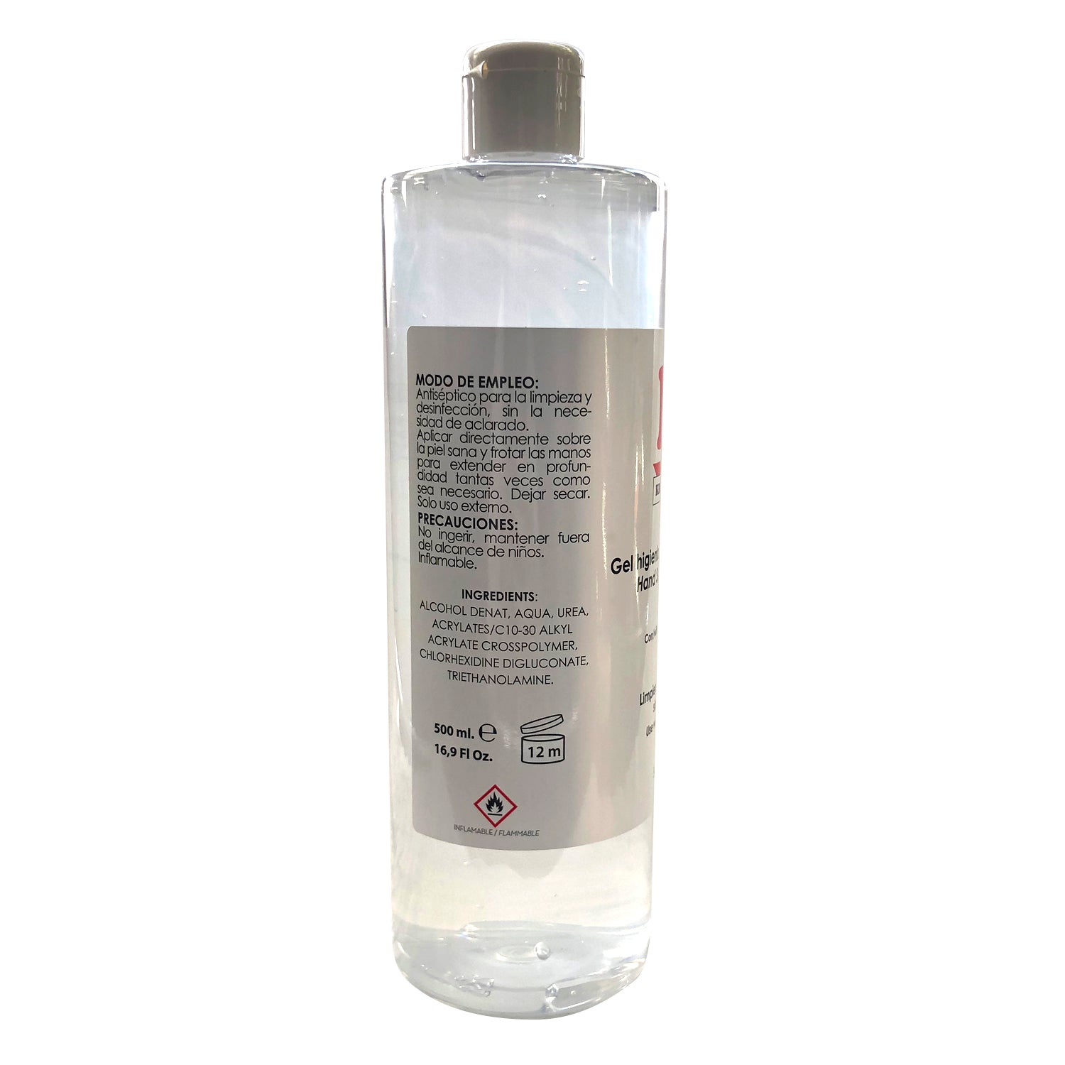 2 Geles Krape hidroalcoholico desinfectante tapon 500 ml - 2