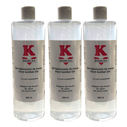 2 geles Krape hidroalcoholico desinfectante tapon 500 ml