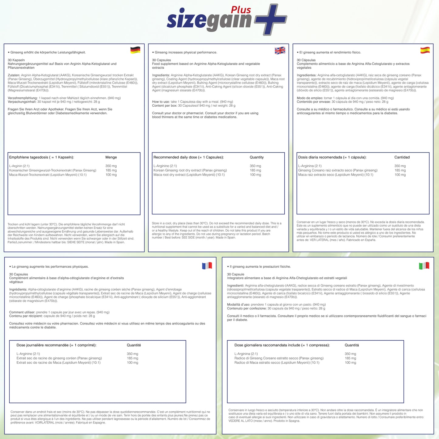 Gnetics Extender: Extensor de pene + SizeGain Plus: Pastillas para alargar el pene - 6