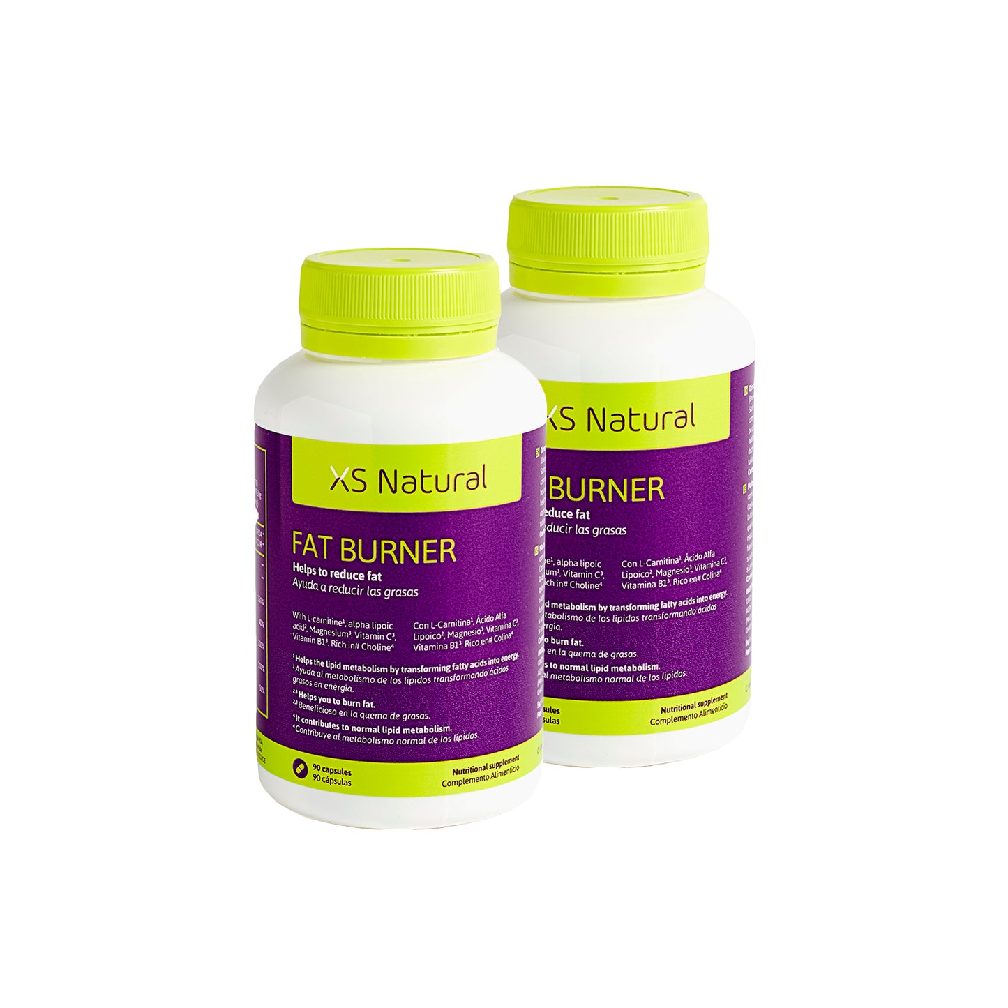 XS Natural fat burner: Cápsulas quemagrasas que ayudan a perder peso