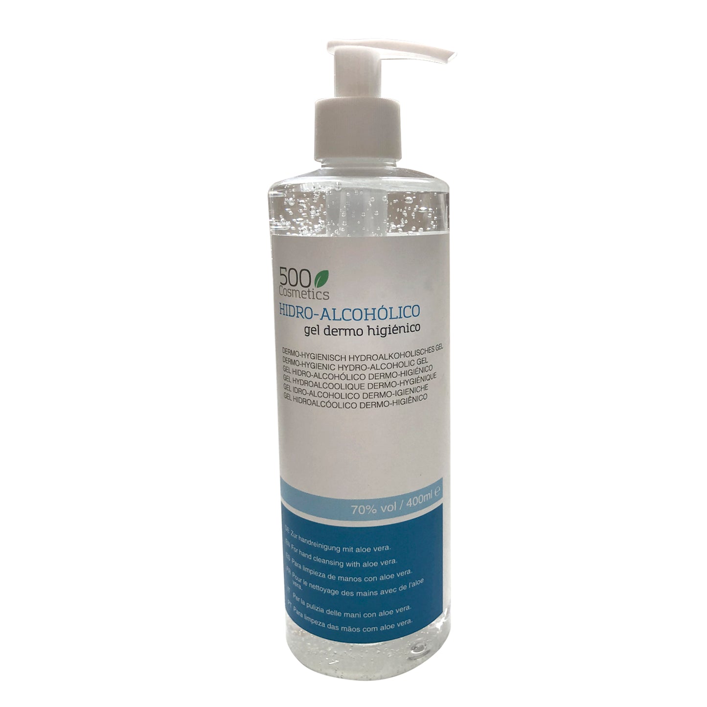 Gel de Manos Dermo-higiénico Hidroalcohólico con Aloe Vera - 400 ml